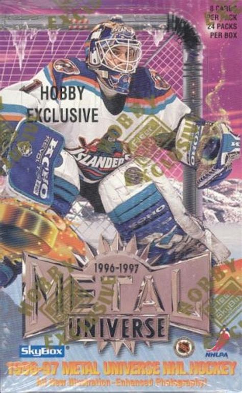 1996/97 Fleer Skybox Metal Universe Hockey Box (Hobby)